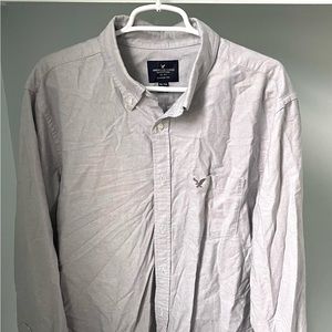 Long sleeved bottom down shirt